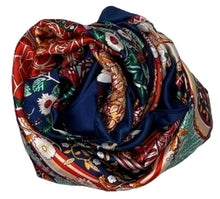 Load image into Gallery viewer, Scarf Shack Silk Feel Satin Scarves for Women Summer Silky Head Neck Scarf Shawl Sarong Lightweight Fashion Wrap for Ladies Girls