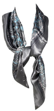 Load image into Gallery viewer, Silk Feel Square Hair Scarf Sleeping Headscarf, Multicolor Paisley Ethnic Print Bandana